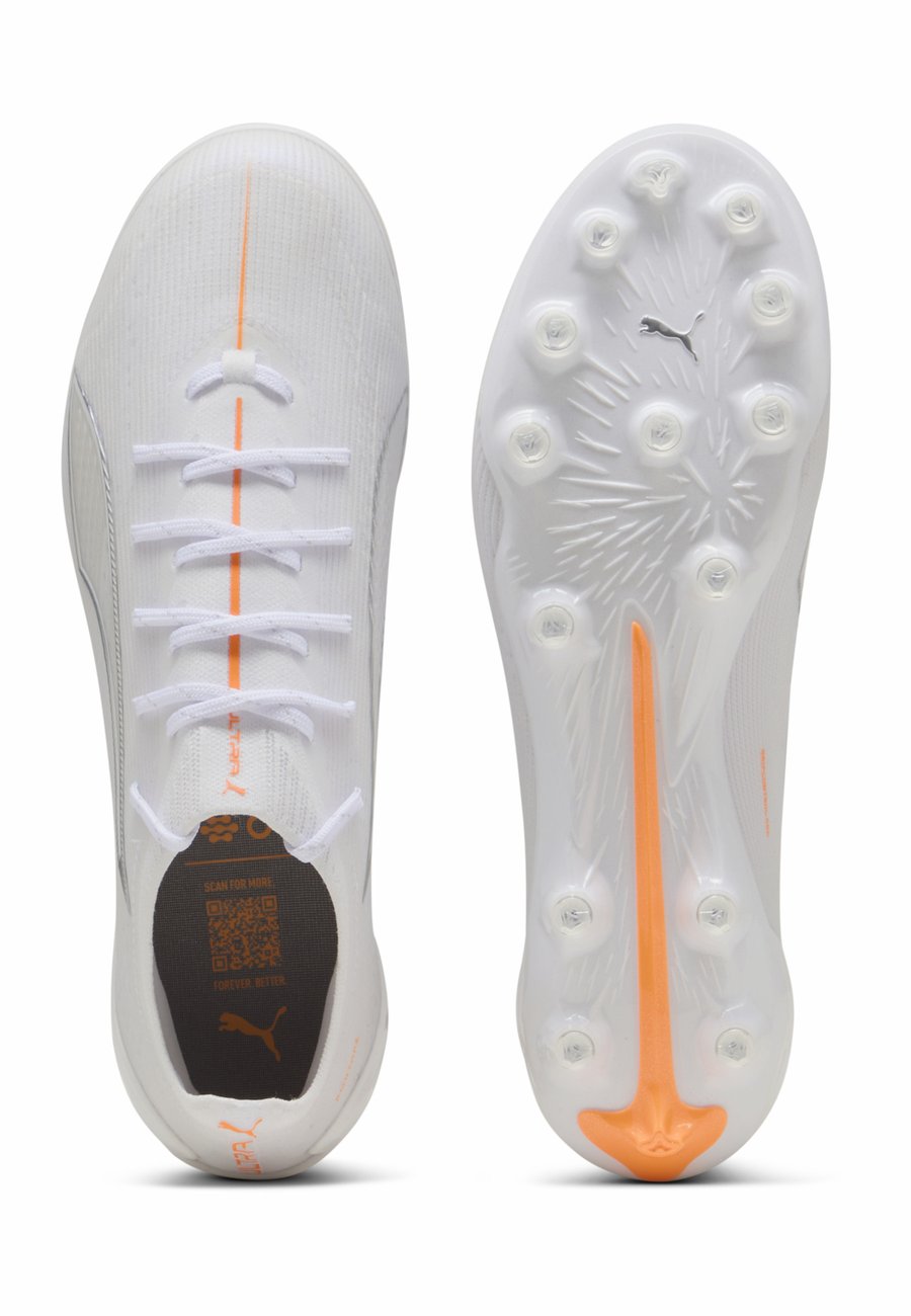 Кроссовки Puma ULTRA 6 ULTIMATE AG, White- White/White — фото 3