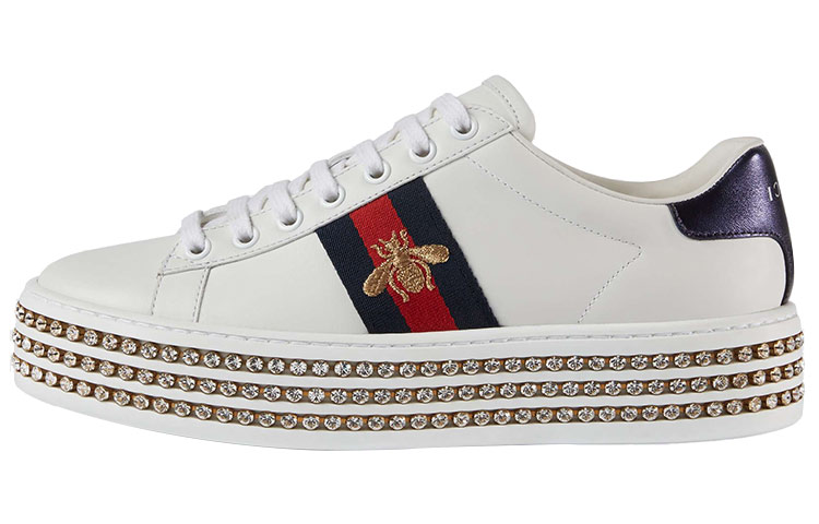 

Кроссовки GUCCI Ace Skateboard Shoes Women's Low-Top White