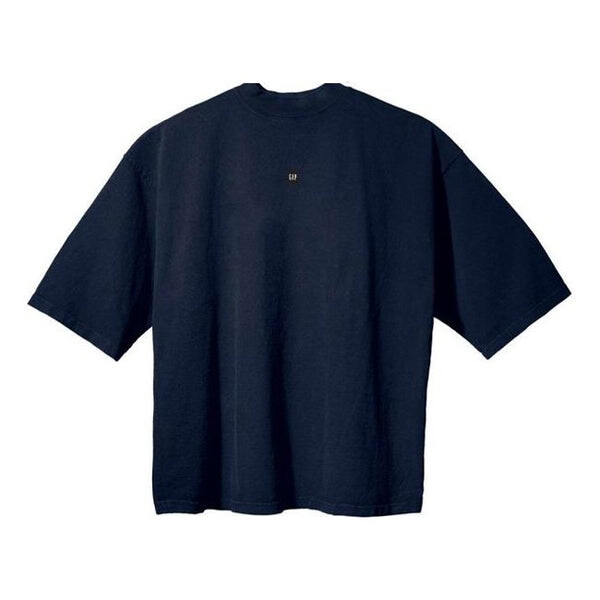 

Футболка YEEZY Gap Engineered by Balenciaga Logo 3/4 Sleeve T-shirt Blue, синий