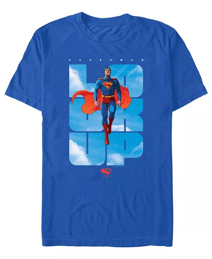 

Мужская футболка с принтом Superman 2025 Fifth Sun, синий