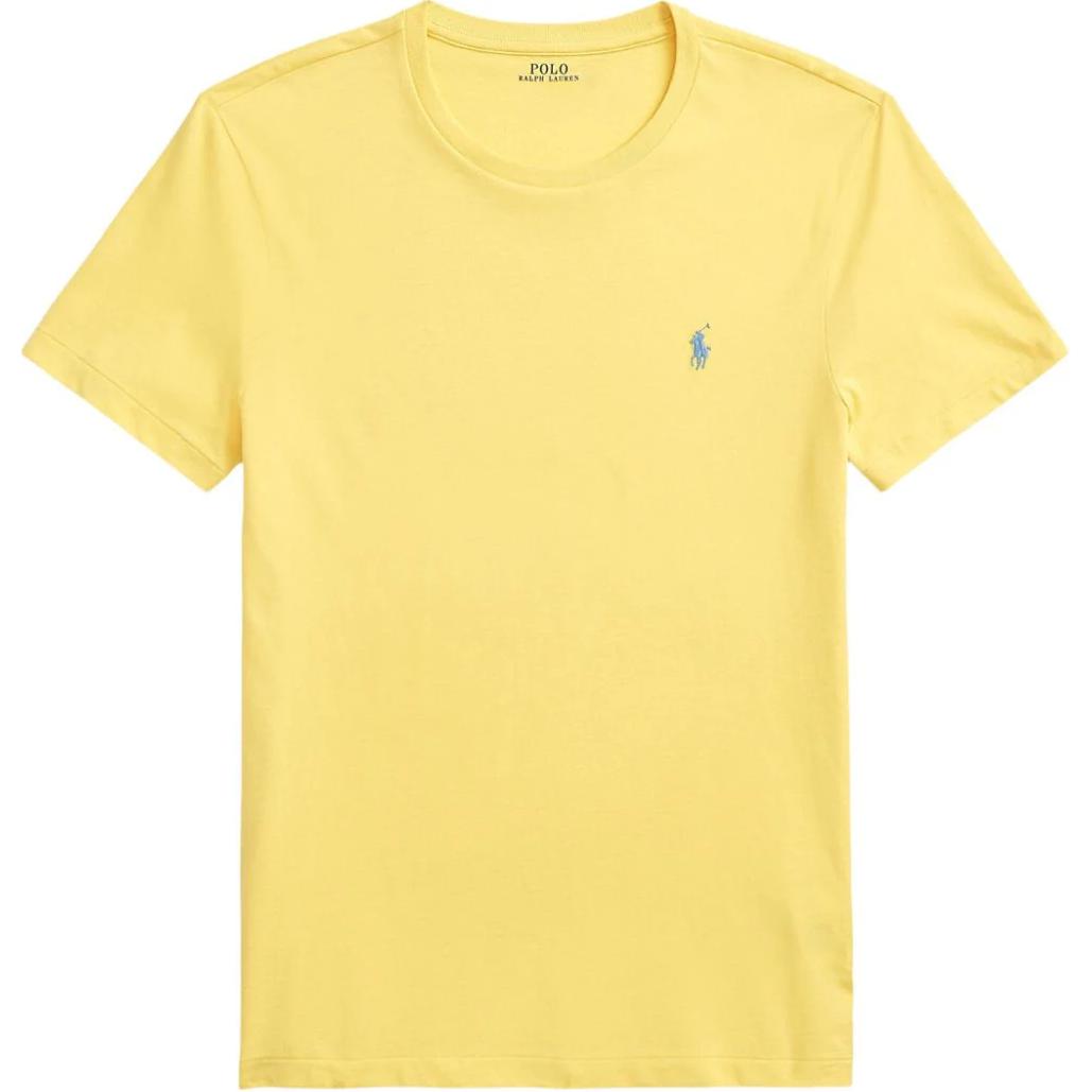 Футболка Polo Pony Cotton Polo Ralph Lauren, желтая — фото 2