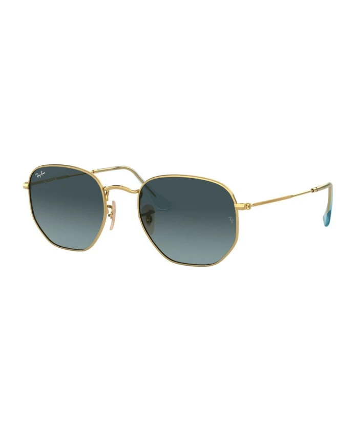 

Шестиугольные солнцезащитные очки золотого и Ray-Ban, желтый