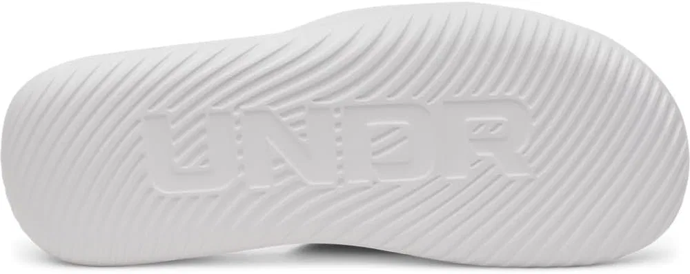 Мужские сандалии Under Armour Ignite Pro 8 с фиксированным ремешком, 003 Black White Hyper Green — фото 3