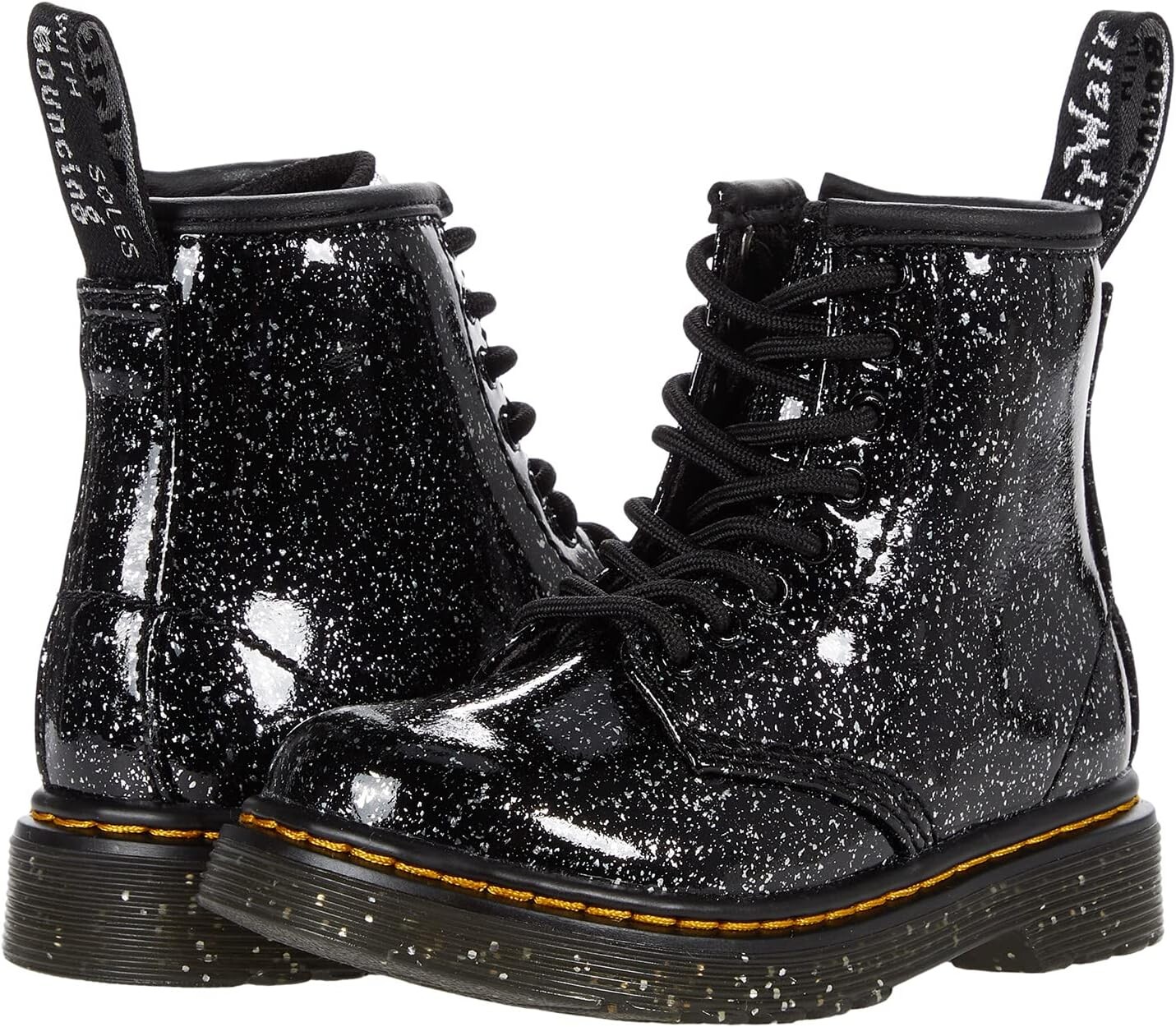 

Ботинки на шнуровке 1460 Lace Up Fashion Boot Dr. Martens, цвет Black Cosmic Glitter