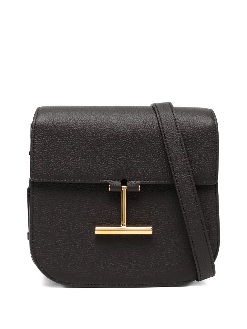 

Сумка-mini Tara из зернистой кожи через плечо TOM FORD, коричневый