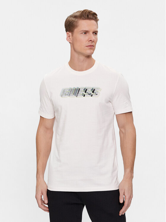 

Футболка стандартного кроя Guess, белый