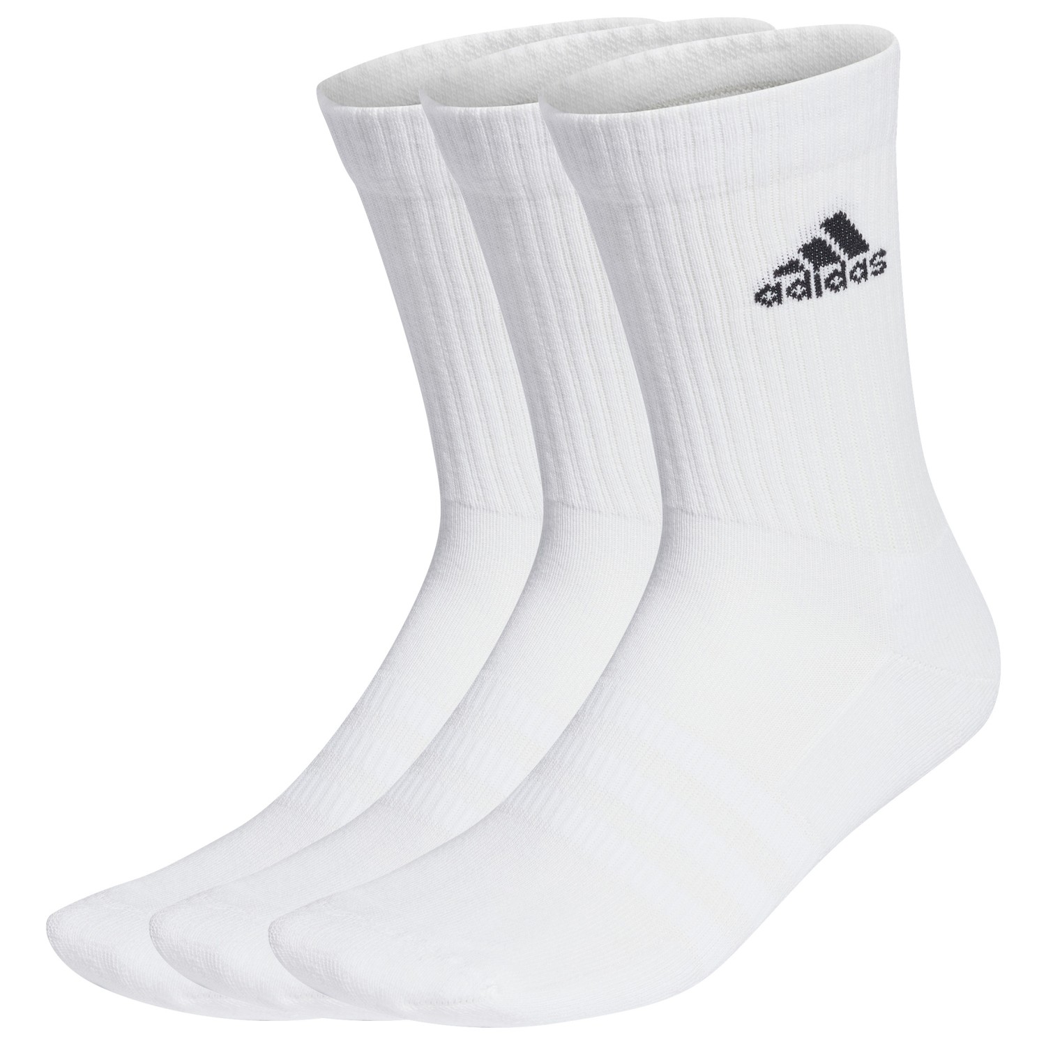 

Многофункциональные носки Adidas Cushioned Sportswear Crew Socks 3-Pack, цвет White/Black