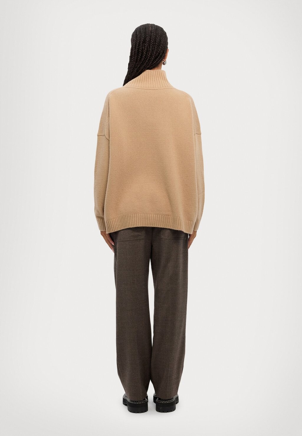 

Вязаный свитер BORGIA WEEKEND MaxMara, коричневый