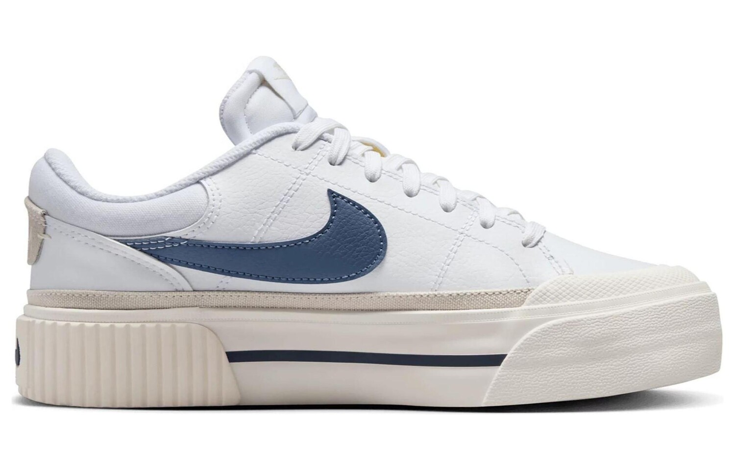 Женские кроссовки для скейтбординга Nike Court Legacy, Белый — фото 2
