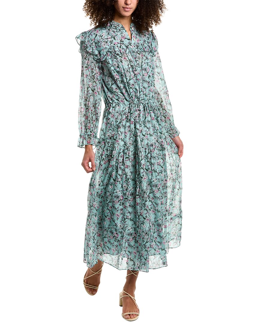 

Платье миди Isabel Marant Étoile Eina, зеленый