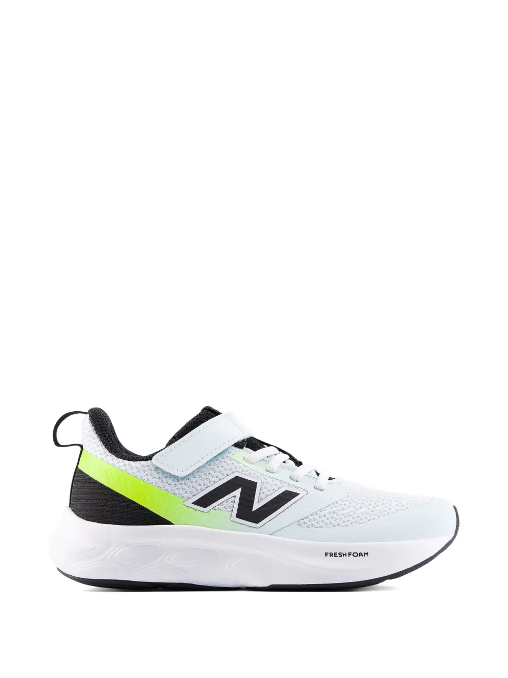 Кроссовки на шнуровке с застежкой-липучкой New Balance Kids, синий — фото 2