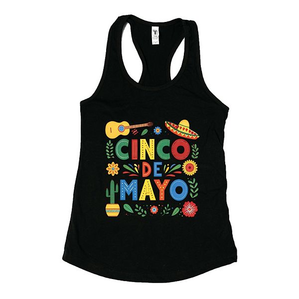 

Футболка-майка Cinco de mayo icons Simply Sage Market, Black, Черный, Футболка-майка Cinco de mayo icons Simply Sage Market, Black