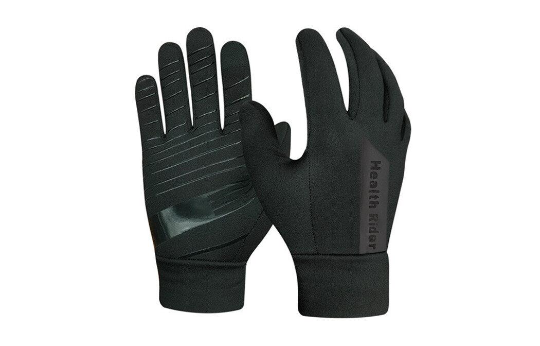 

Белые объемные спортивные перчатки BAIJUAN Unisex, Красный
