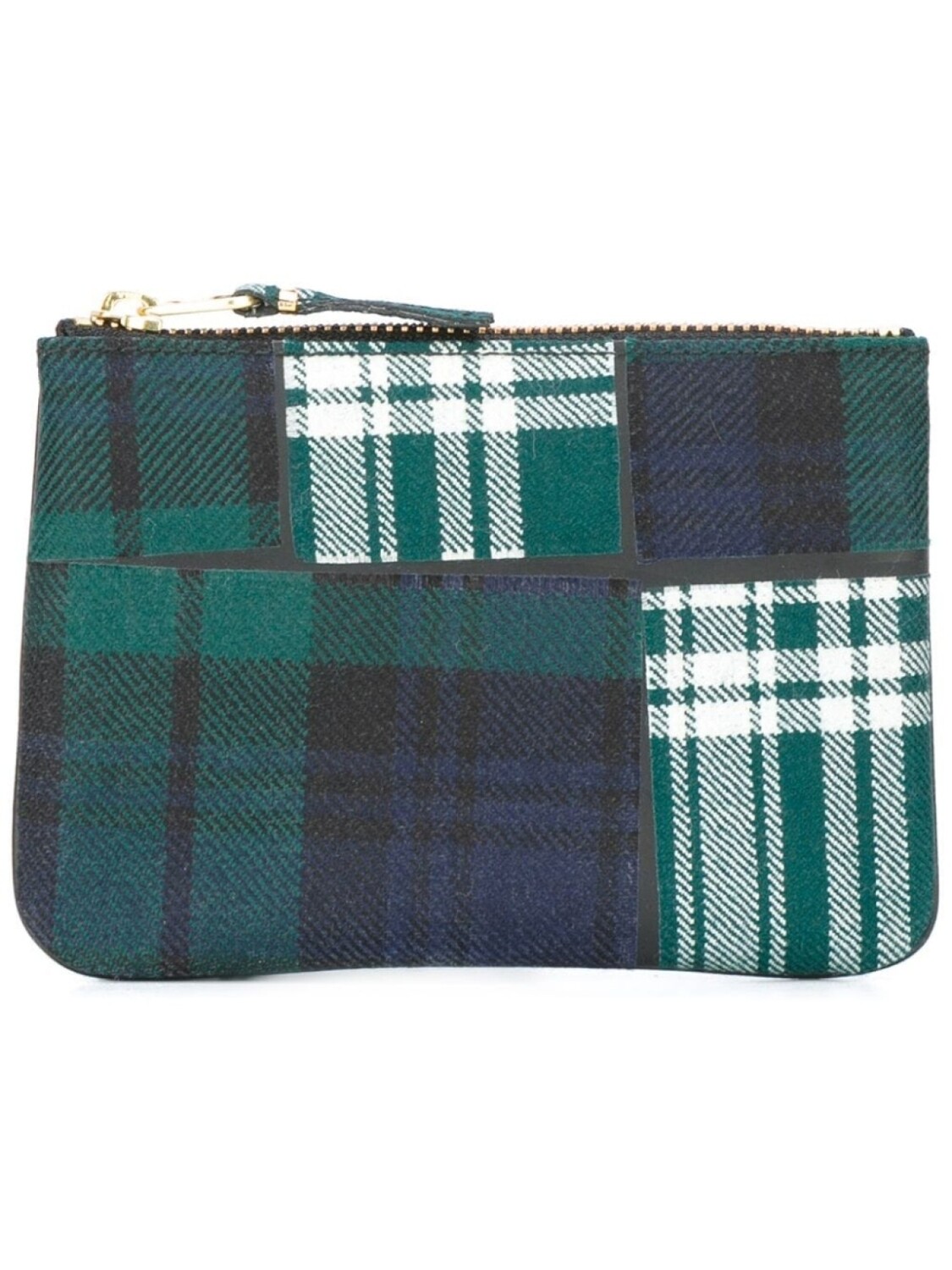 

Comme Des Garçons Wallet кошелек в клетку, зеленый