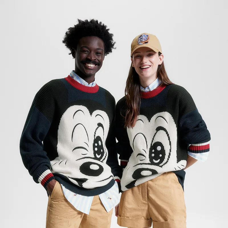 Tommy Hilfiger Свитер Unisex Disney X DISNEY Navy Blue Print — фото 4