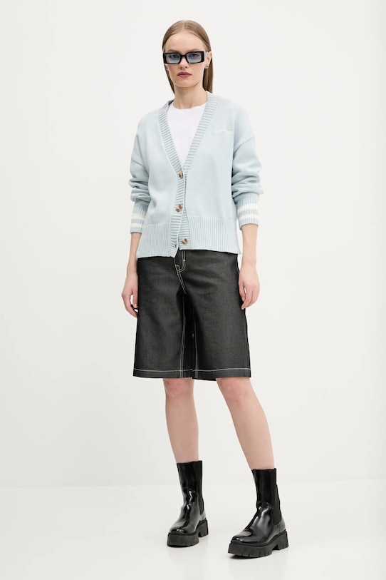 

Хлопковый кардиган Guess Jeans, синий