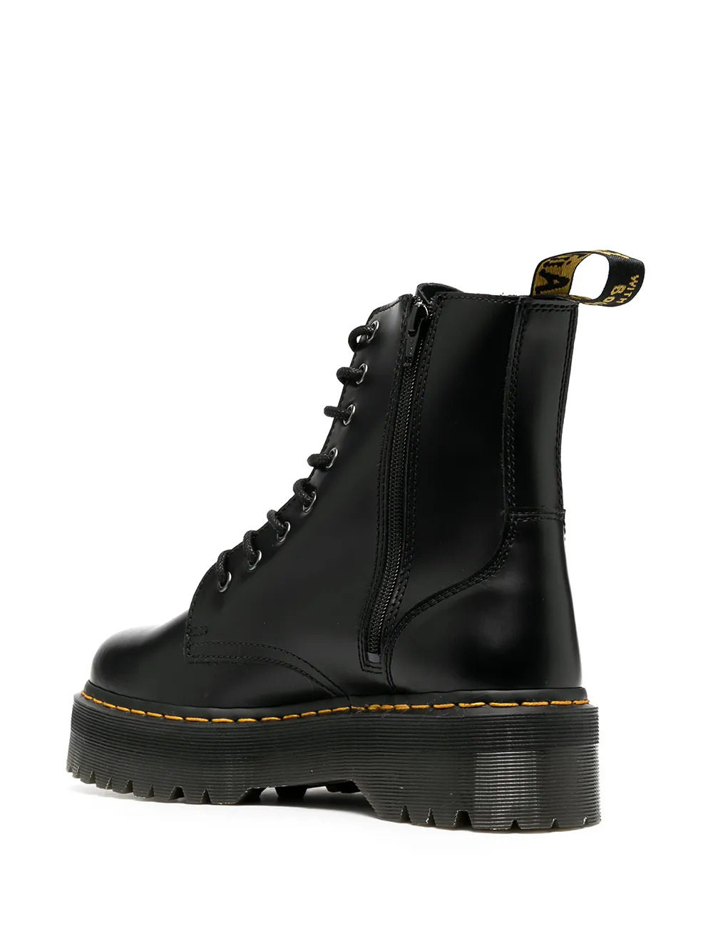 Мужские ботинки Dr. Martens массивные на шнуровке, черный — фото 3