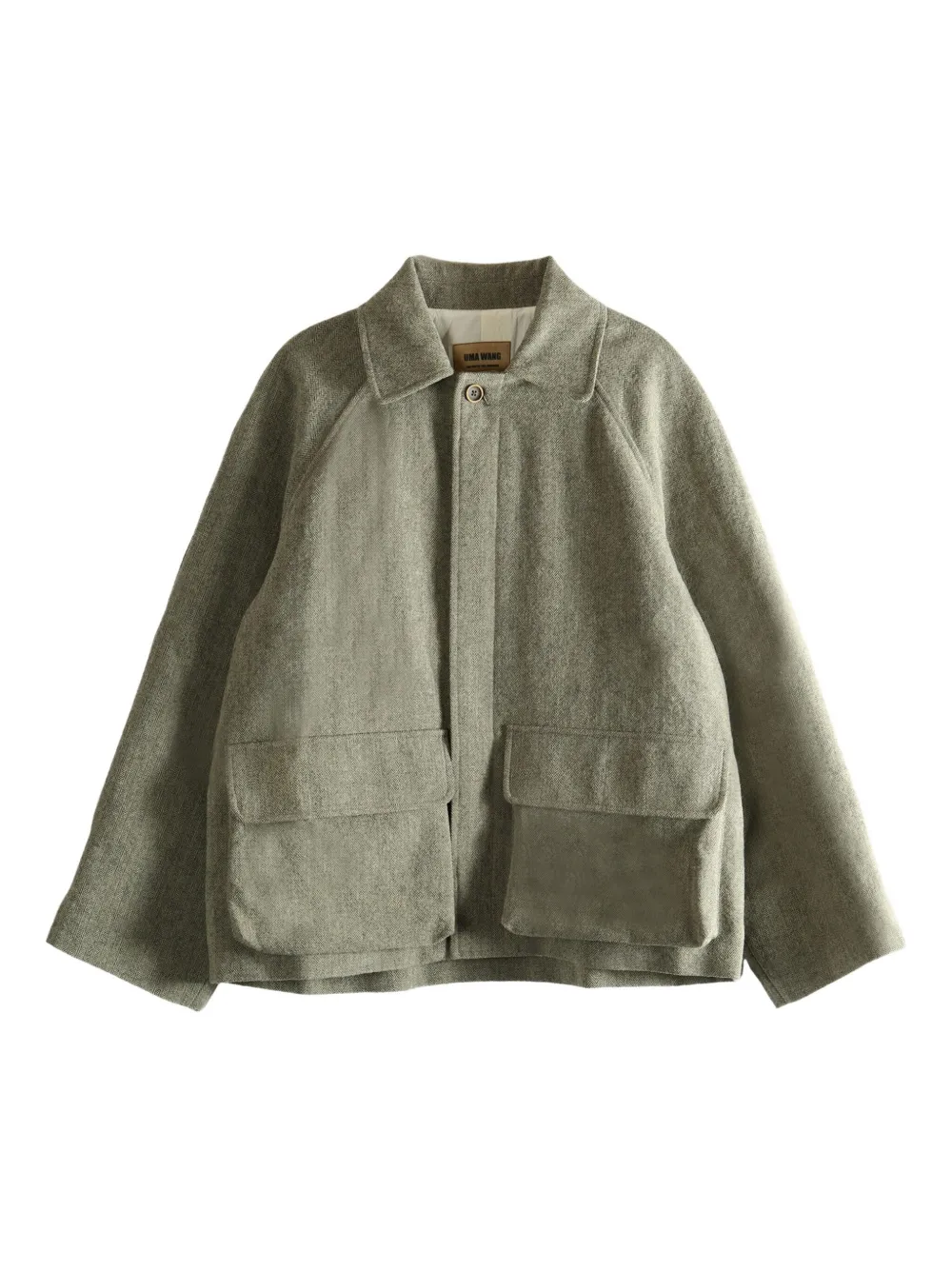 

Шерстяной жакет Uma Wang, зеленый