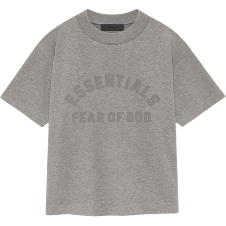 

Детская футболка Fear Of God Essentials, цвет Heather Grey