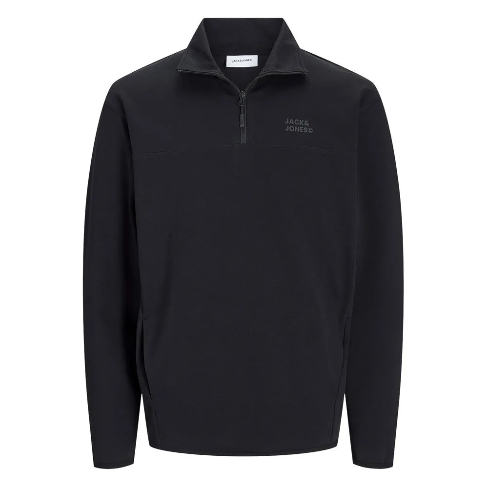 

Толстовка Jack & Jones Matty Logo half zip, черный