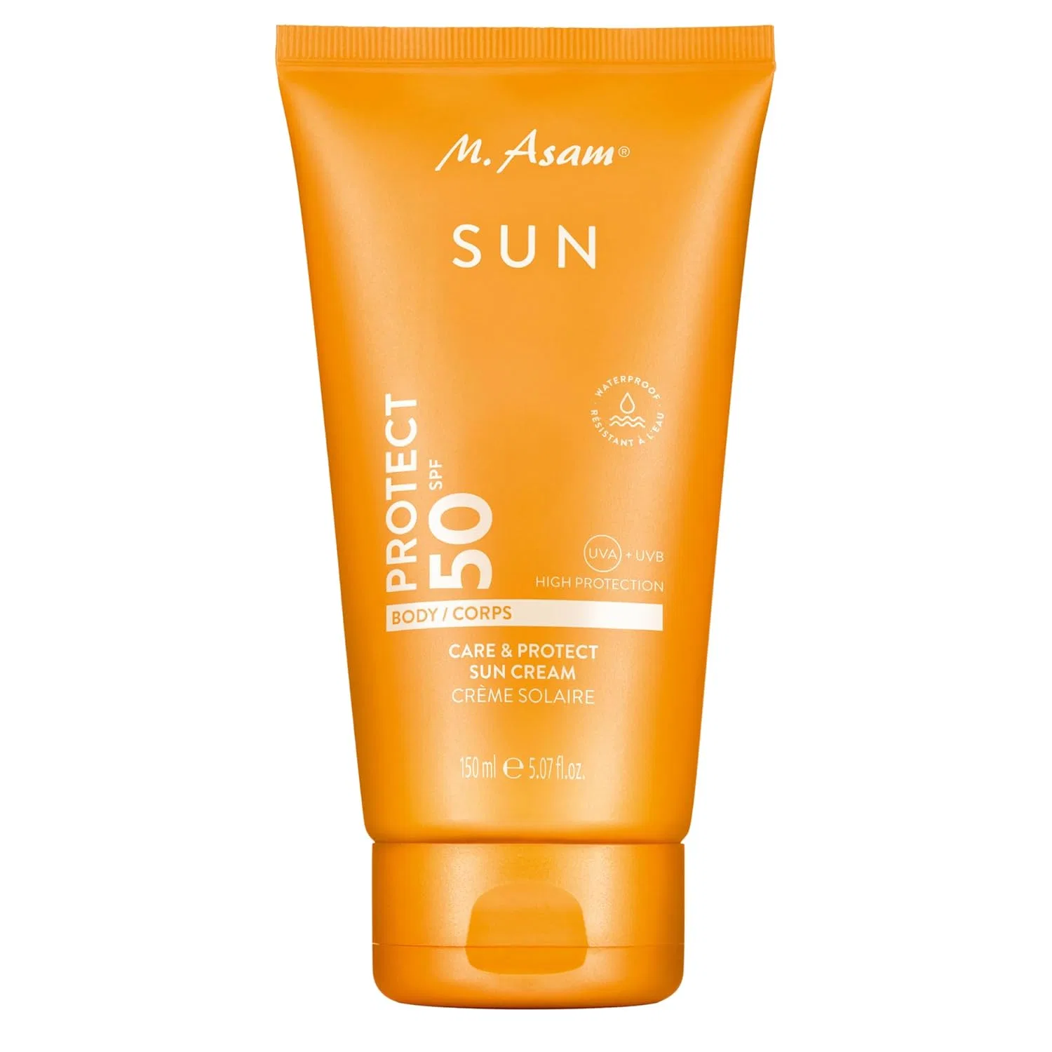 Солнцезащитный крем для тела M. Asam Sun Care & Protect SPF50, 150 мл M. Asam