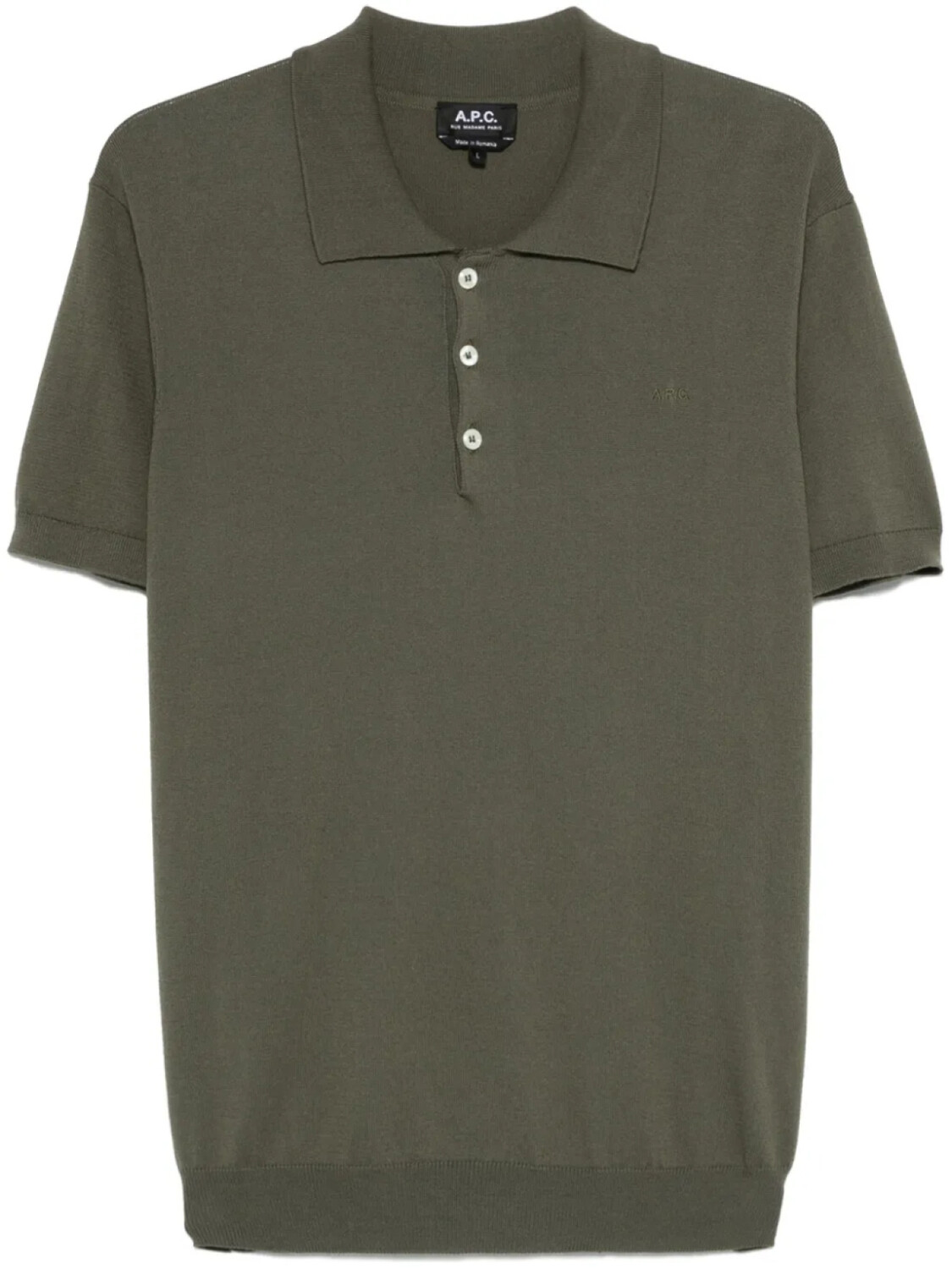

Рубашка поло APC Gregory A.P.C., зеленый