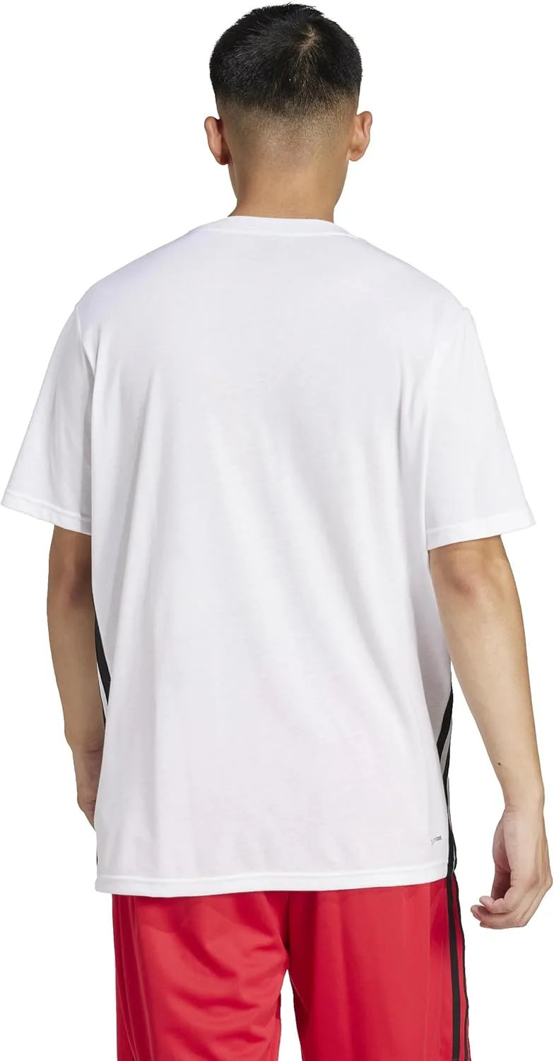 Футболка adidas Men's Train Essentials FeelReady 3-Stripes — фото 4