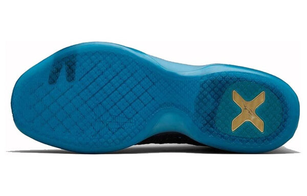 Кроссовки kobe 10 elite Nike, черный — фото 3