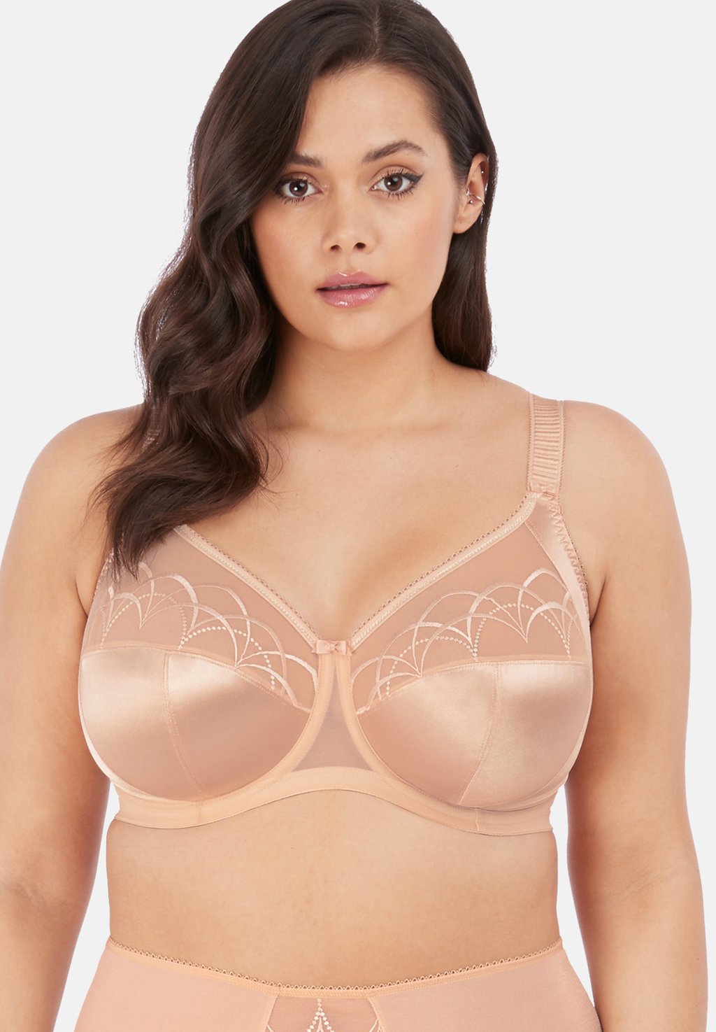

Треугольный бюстгальтер CATE - Underwired bra Elomi, бежевый
