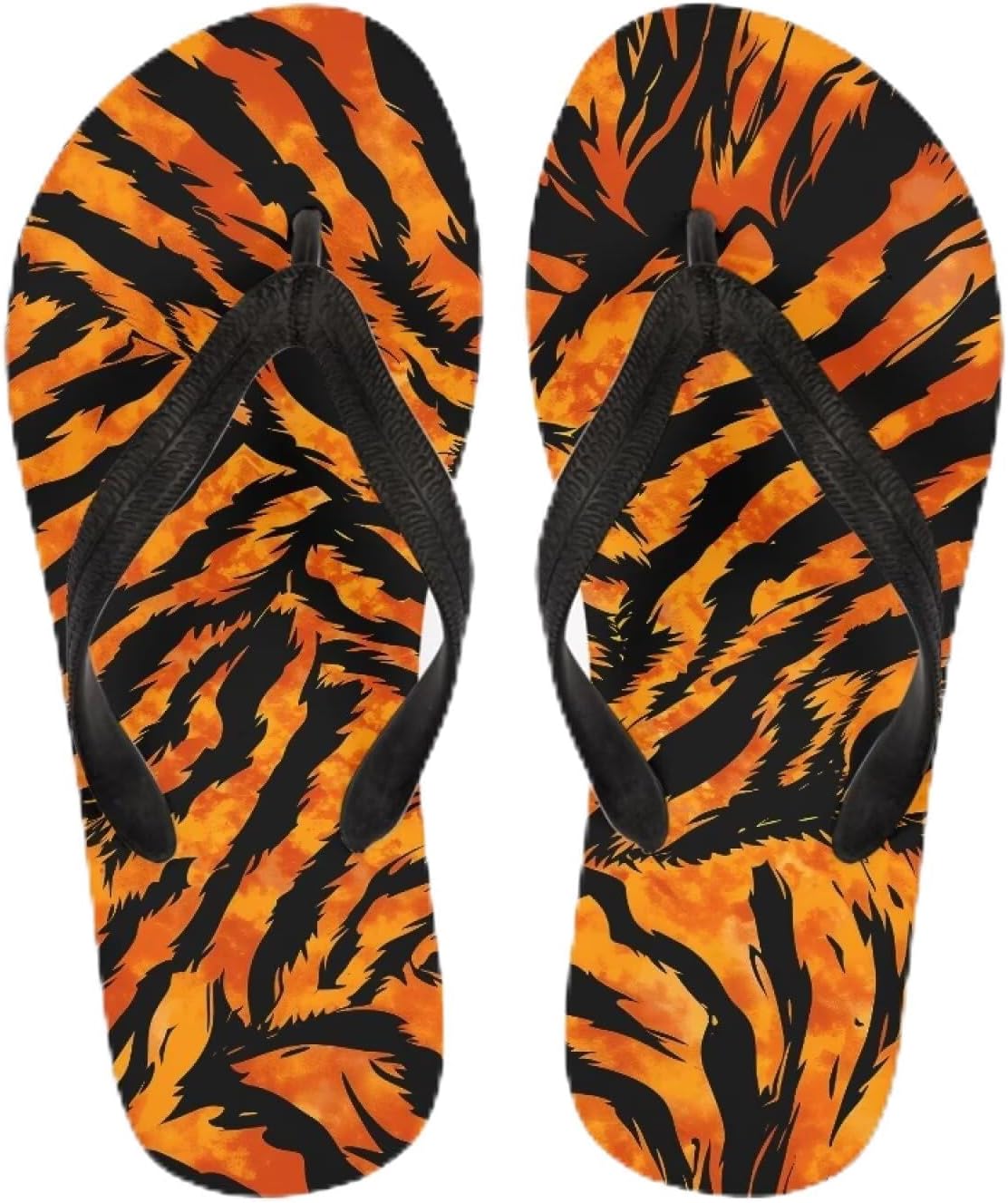 

Спортивные шлепанцы Pugasmiru для женщин и мужчин, удобные, легкие, для отдыха на природе, летом и на пляже, с принтом «тигровая шкура», Tiger Skin