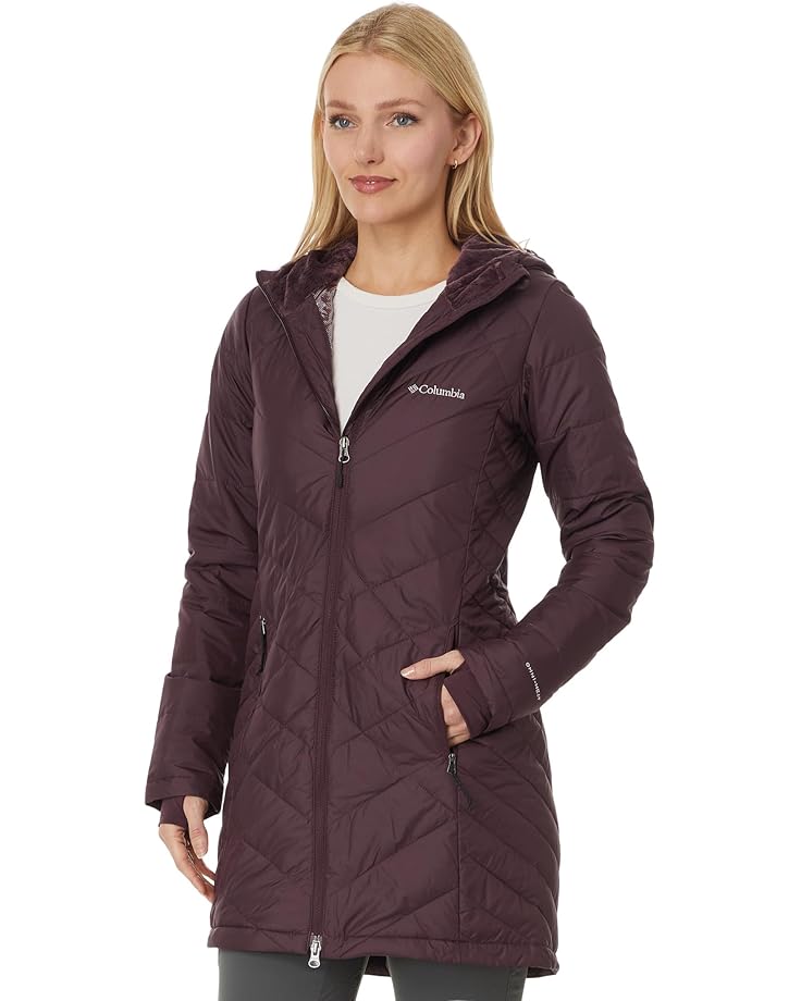 

Куртка Columbia Heavenly Long Hooded Jacket, цвет Moonvista