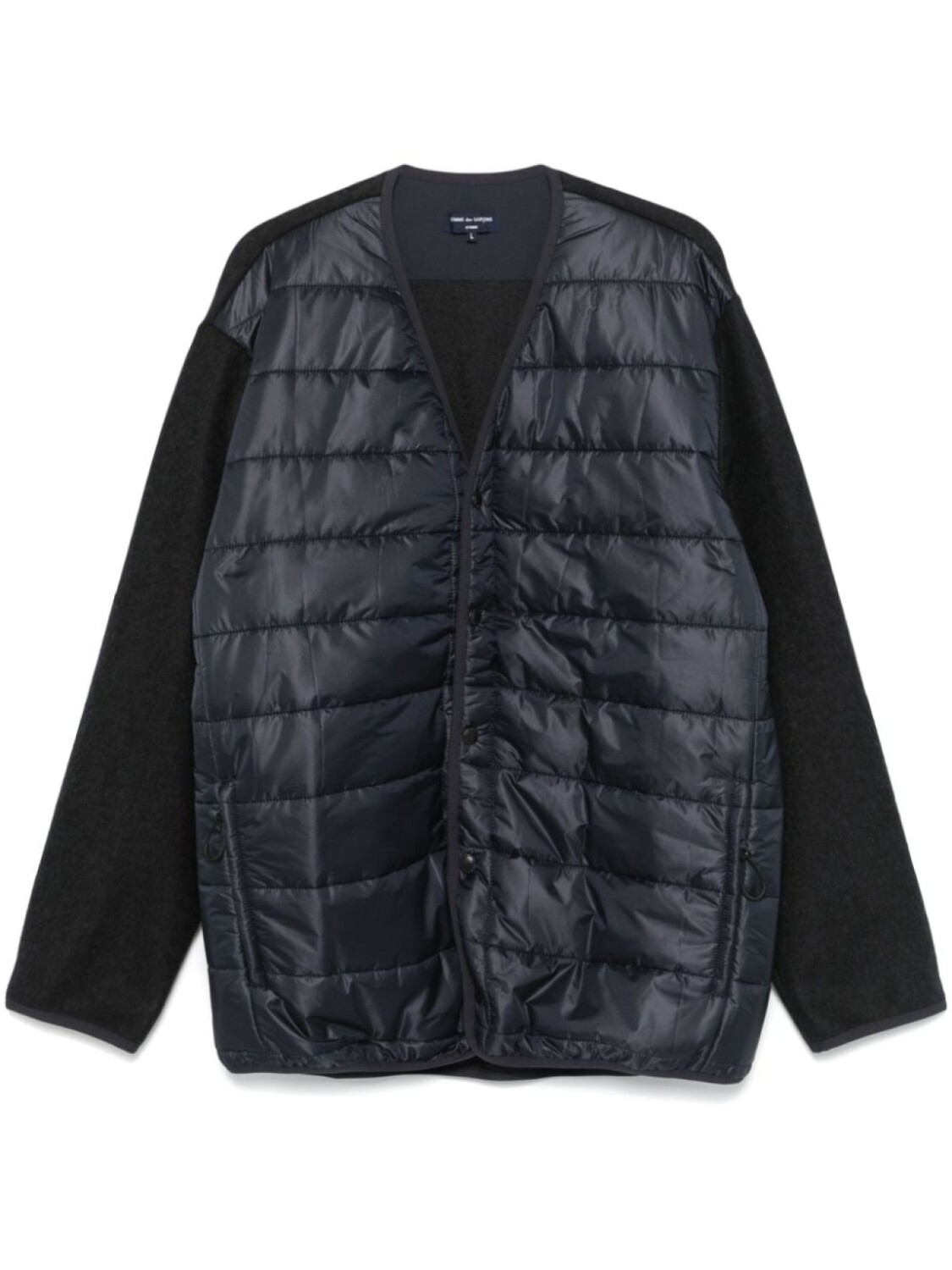 

Куртка с дутыми вставками Comme des Garçons Homme, синий