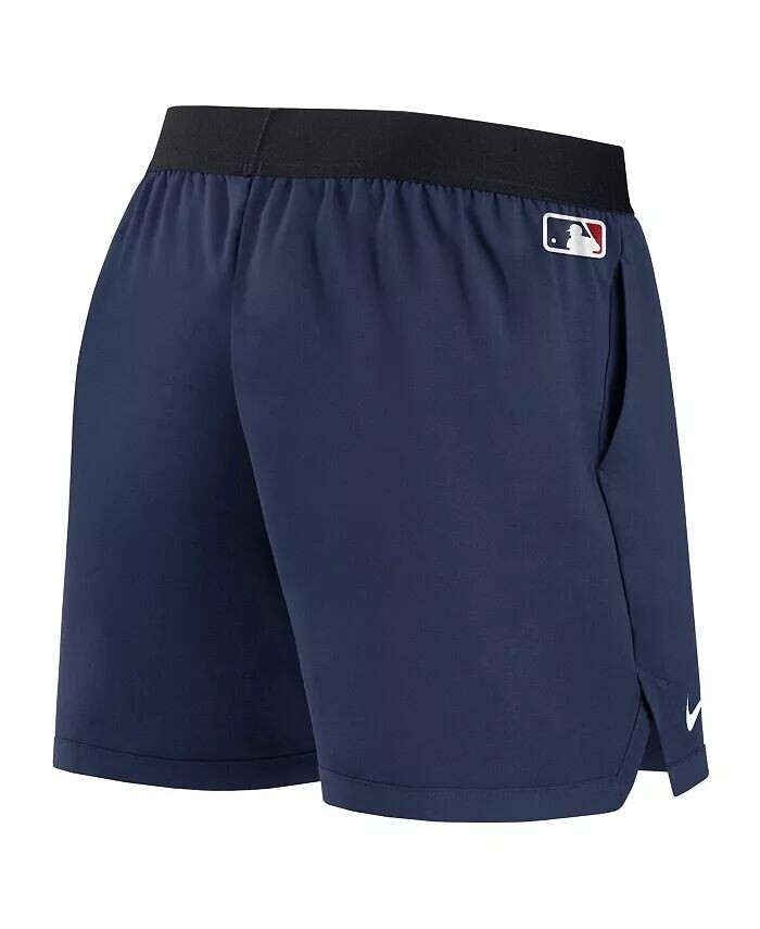 Женские темно-синие шорты для выступлений команды St. Louis Cardinals Authentic Collection Team Performance Nike — фото 4