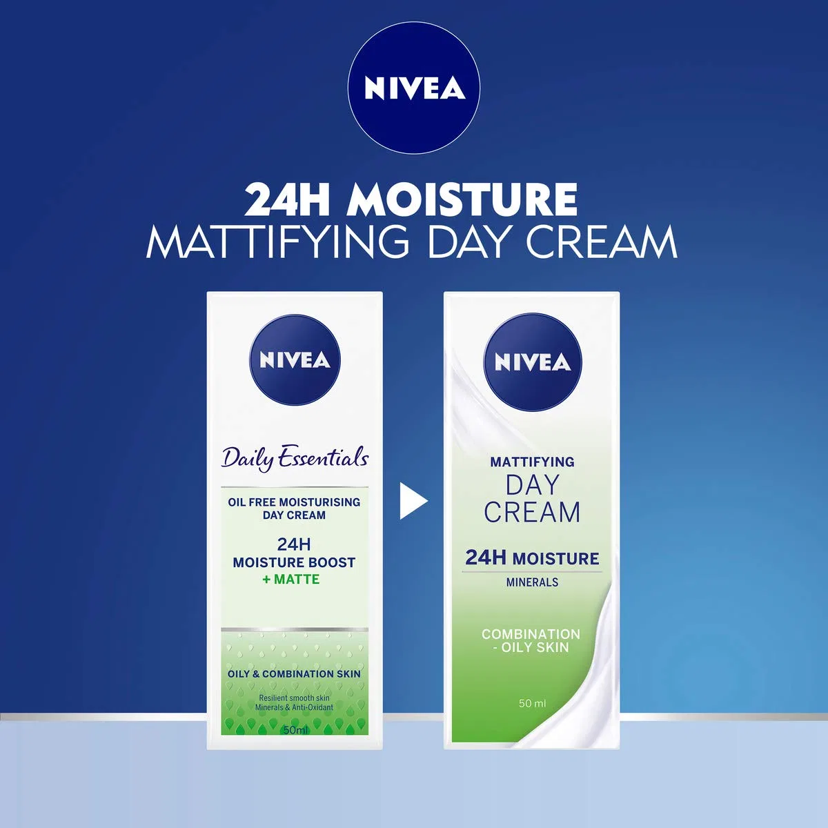 Масло для лица Nivea — Увлажняющий дневной без масел Visage, 50 мл — фото 4