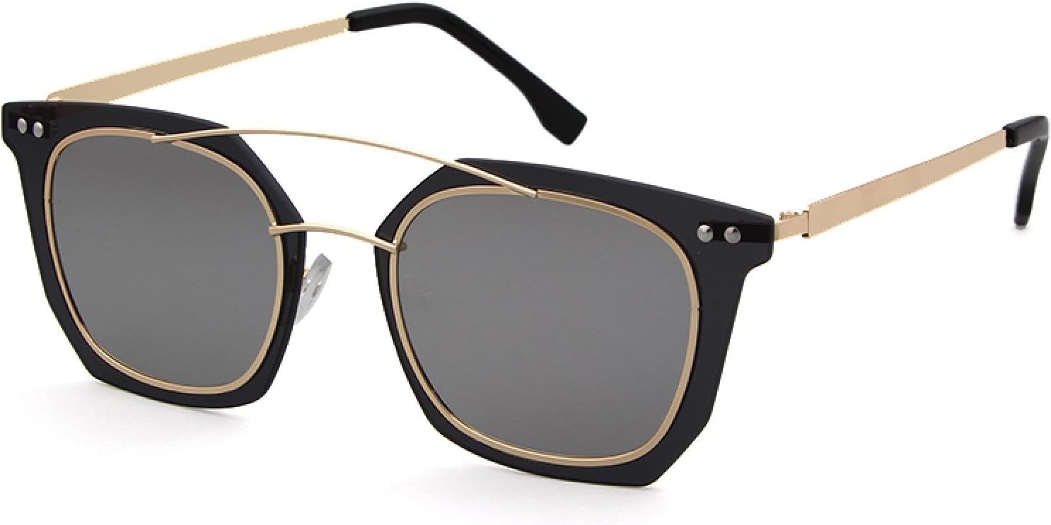 

Розовые ретро-солнцезащитные очки «кошачий глаз» в металлической оправе, мужские и женские, с двойной заклепкой на переносице, солнцезащитные очки с защитой от УФ-излучения UV400 WNCKSQ, C2 Gray