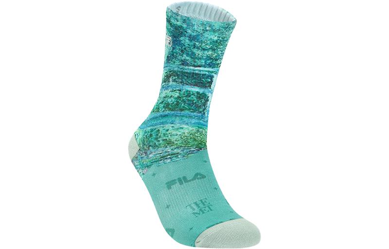 

FILA Носки высокие Heritage Collection женские 1 пара светло-ярко-зеленый