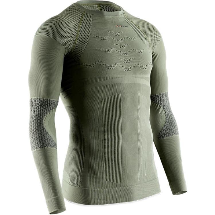 

Футболка мужская E052/Оливковый зеленый/Угольно-черный XBIONIC