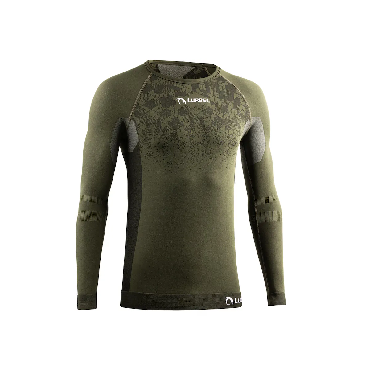 

Футболка Win Long Sleeves Lurbel унисекс терморегулирующая, военный зеленый