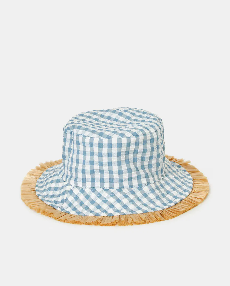 

Девичья шапочка в клетку Coconut El Corte Inglés, синий