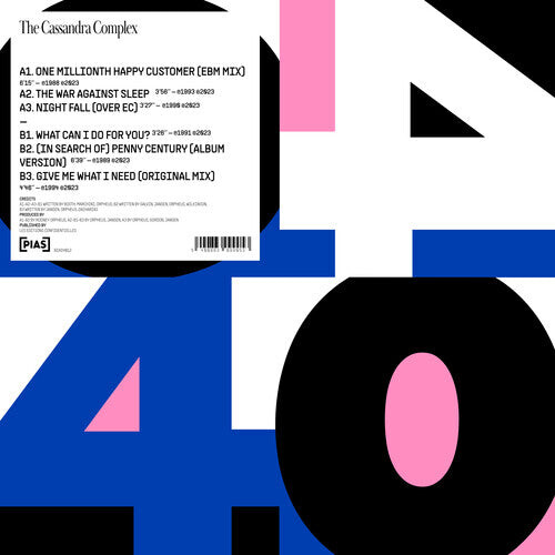 

Сингл 12" Cassandra Complex: - PIAS 40