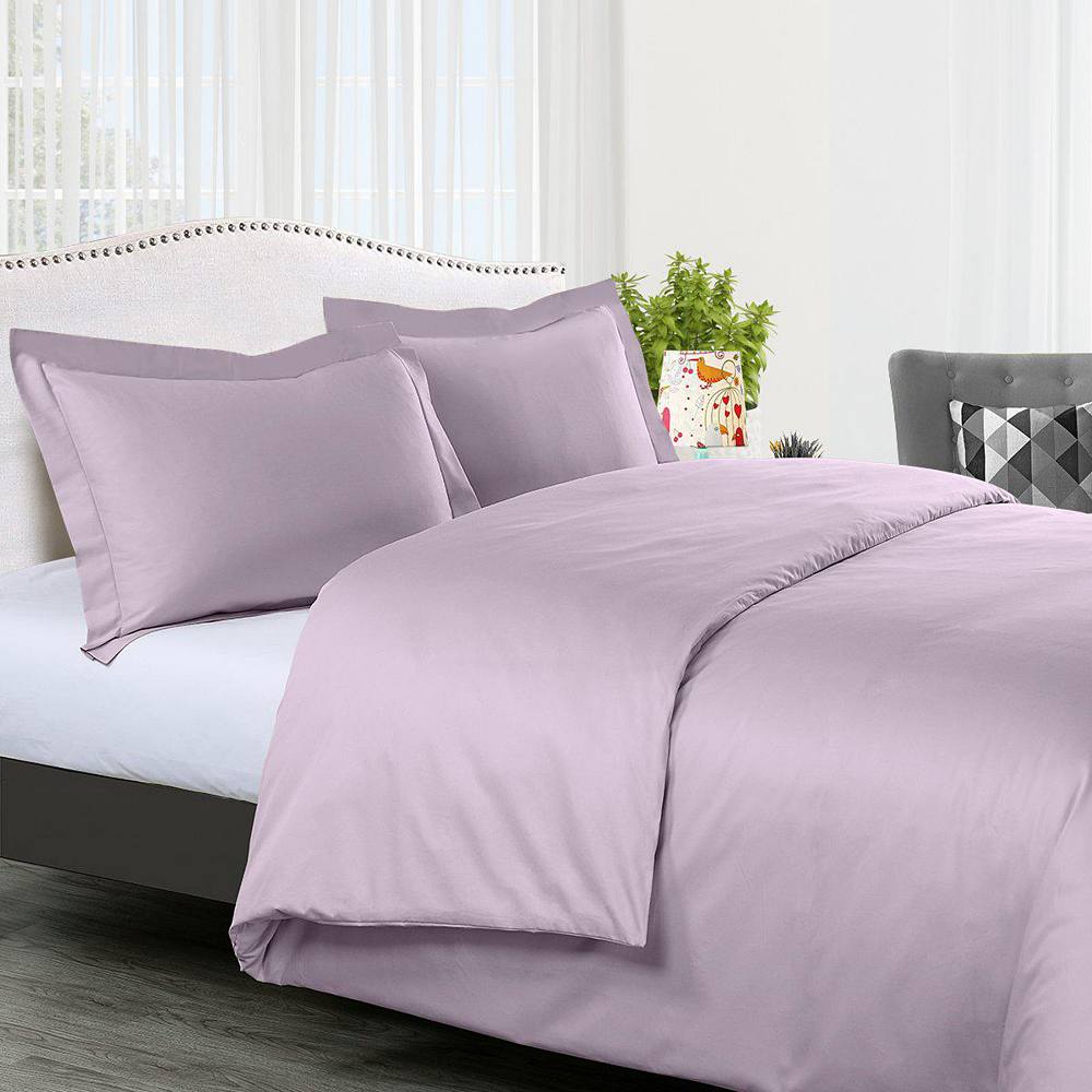 

Комплект пододеяльников из 100% хлопка плотностью 300 нитей Egyptian Linens, цвет Lilac