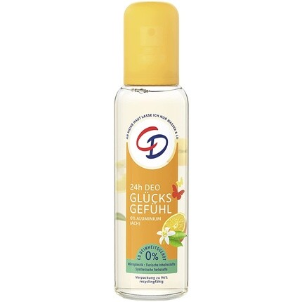 

CD Deo Spray Glück 75 мл Длительная защита без содержания алюминия в течение 24 часов, Белый, CD Deo Spray Glück 75 мл Длительная защита без содержания алюминия в течение 24 часов