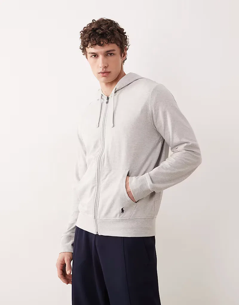 Толстовка с длинными рукавами Polo Ralph Lauren для отдыха, серый