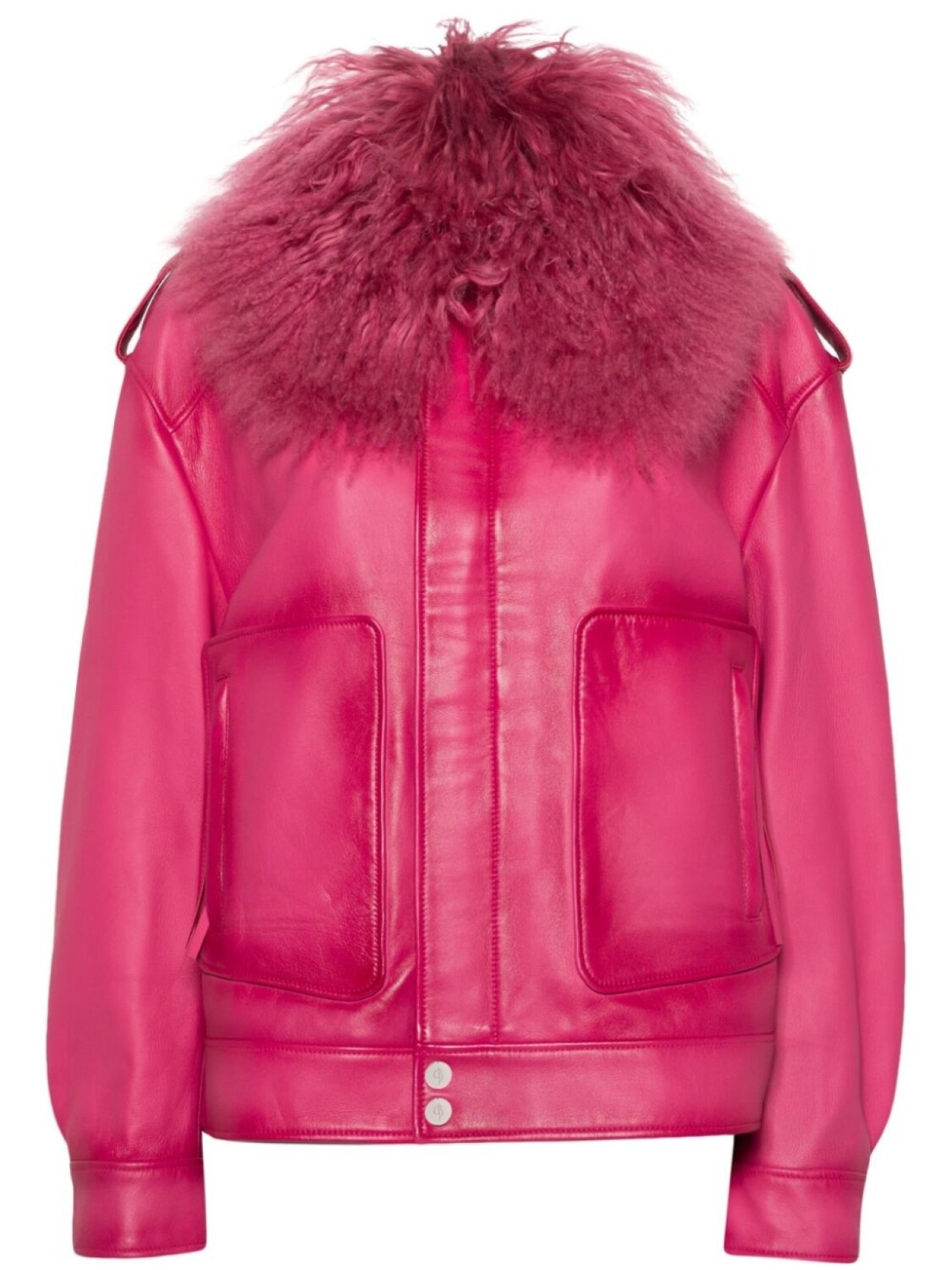

Blumarine куртка со съемной вставкой, розовый