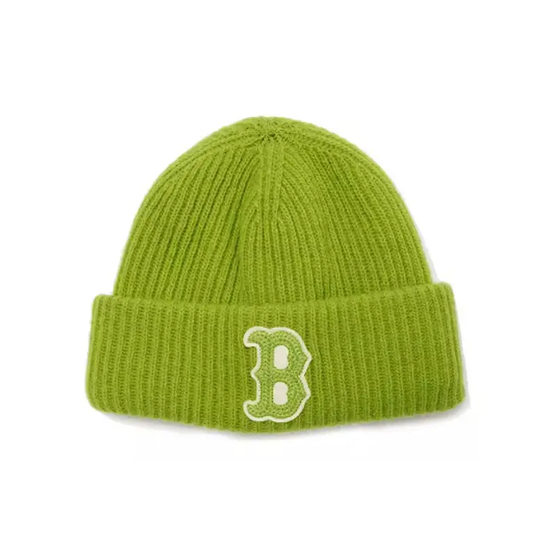 

MLB Зеленая унисекс шапка из овечьей шерсти, Green