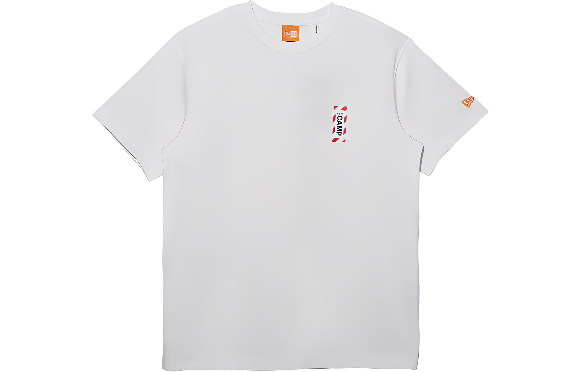 

New Era Футболка унисекс цвета экрю, Белый, New Era Футболка унисекс цвета экрю