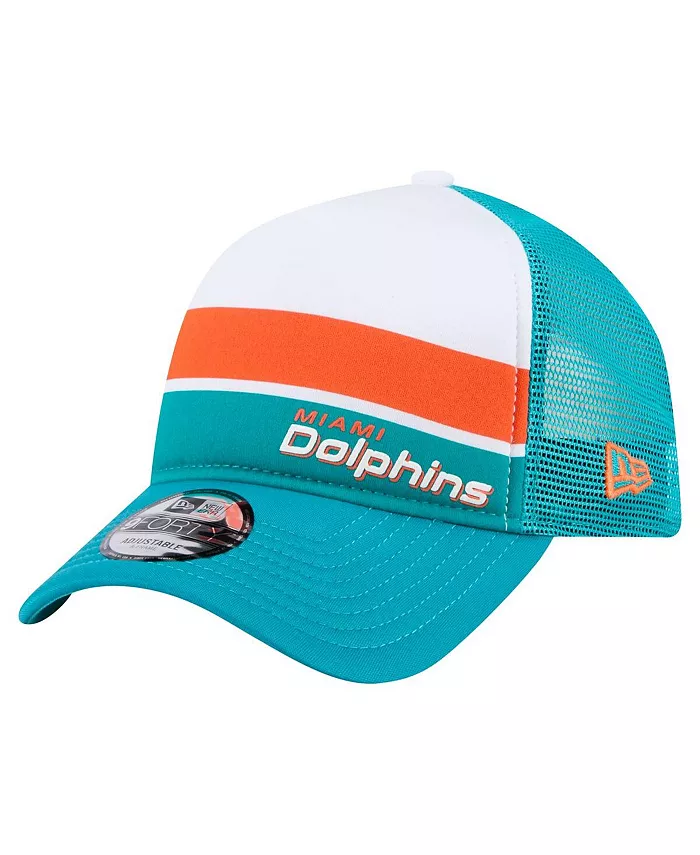 

Большая регулируемая бейсболка 9FORTY A-Frame Trucker с цветными блоками Miami Dolphins Sport Night для мальчиков и девочек New Era