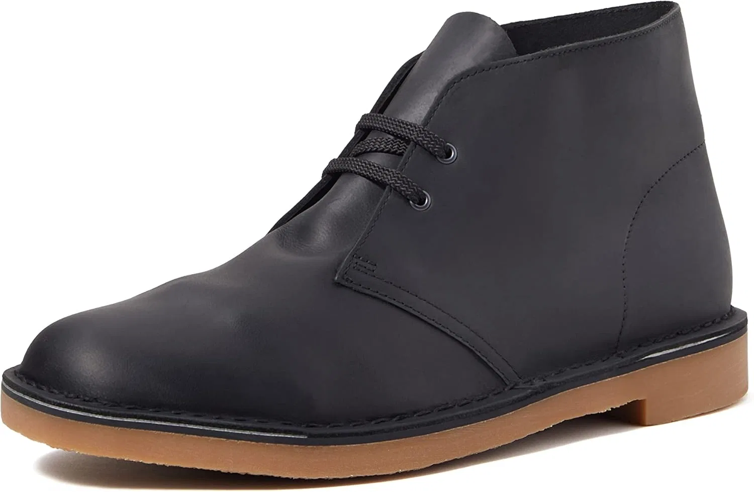 Мужские ботинки Clarks Bushacre 3 Desert Boots, Chukka Boots, черные (черная кожа)