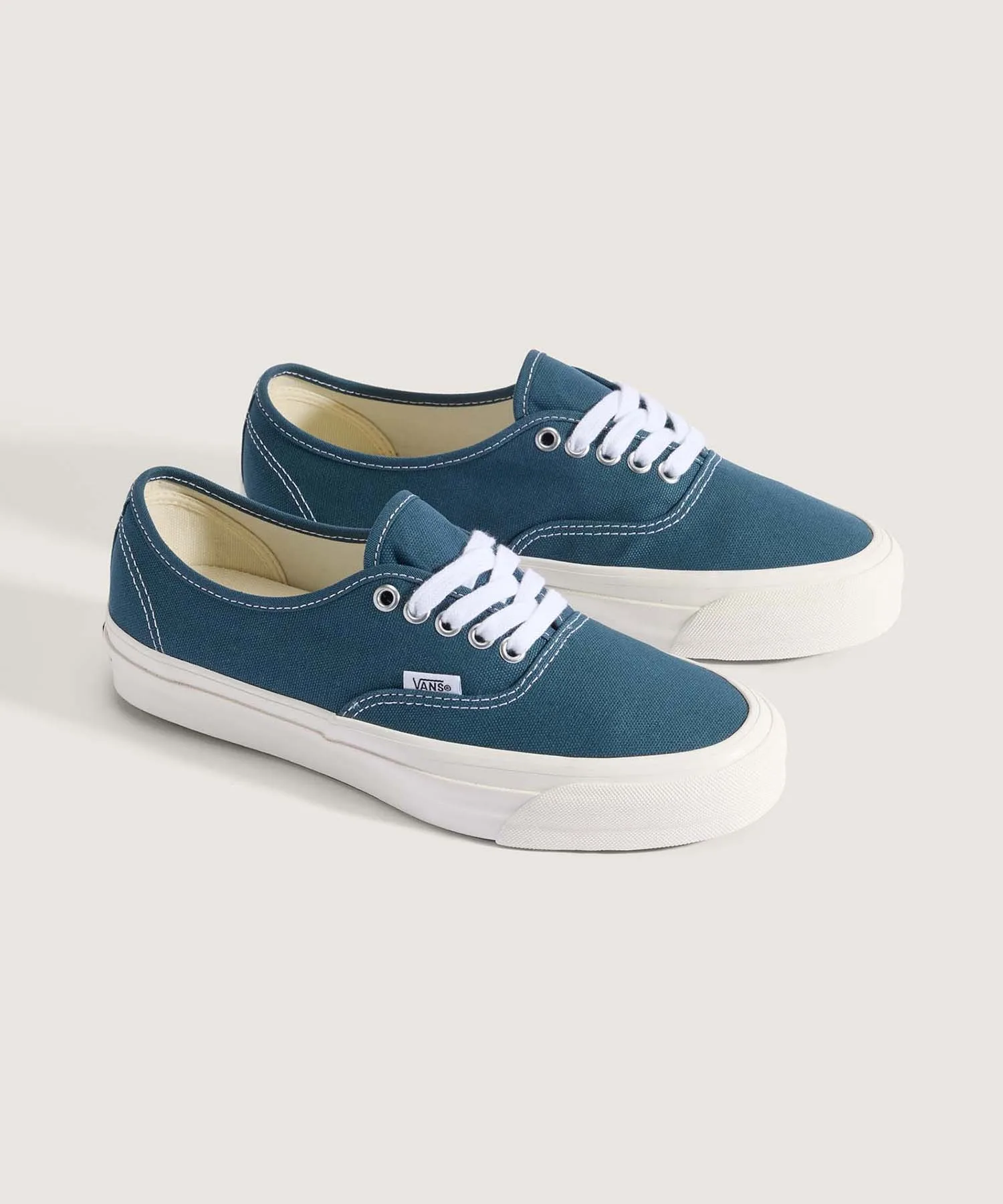 Унисекс кеды из канваса VANS PREMIUM Authentic серо-синие — фото 2