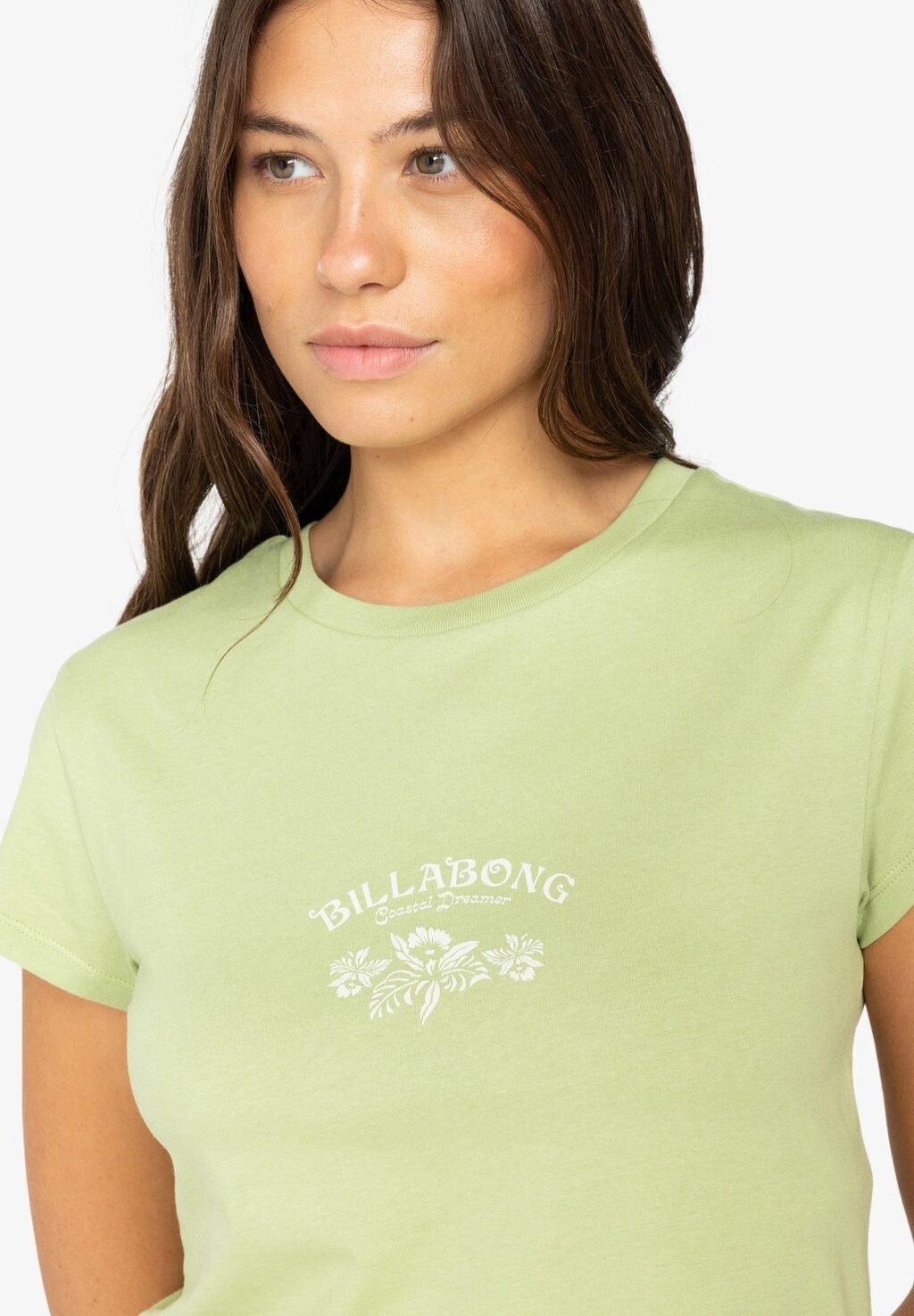 

Принт на футболке DREAMERS PARADISE Billabong, светло-зеленый